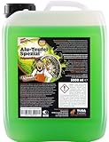 TUGA Chemie 0 Alu-Teufel Spezial Felgenreiniger Aktiv-Gel für glänzende Alufelgen dank säurefreier Schmutzentfernung 5l Made in Germany, Grün