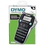 DYMO LabelManager 160 Tragbares Beschriftungsgerät | Etikettiergerät mit QWERTZ Tastatur & Einfache Textbearbeitung | für D1 Etiketten in 6, 9 und 12mm Breite