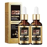 Fivfivgo Retinol Botox Face Serum for Women, Botox Stock Solution Facial Serum, Botox in a Bottle Serum, Botox Stock Solution Anti-Aging Serum, Retinol Eye Serum for Wrinkles (2pcs)