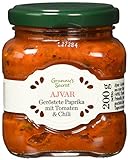 Granny´s Secret Ajvar Geröstete Paprika mit Tomaten & Chili - Original aus Serbien (1 x 200 g)