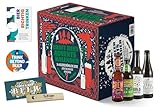 Bier Adventskalender - Craft Beer Kalender mit 24 nationalen und internationalen Top Bieren (24 x Flasche), das perfekte Bier Geschenk für Männer und Frauen, Geschenk für Männer, beer advent calendar