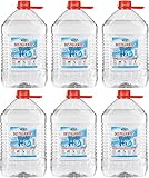 30 Liter destilliertes Wasser + 1 Microfasertuch