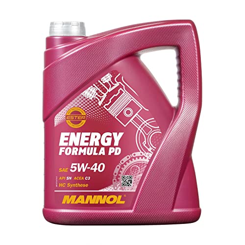 MANNOL Energy Formula PD 5W-40 API SN/SM/CF Motorenöl, 5 Liter