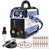 Reboot Plasmaschneider 60A Touch Arc Inverter IGBT 240V Digitale Plasmaschneidmaschine, IGBT Inverter Metallplasmaschneider CUT60 für Einsteiger&DIY
