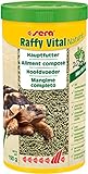 sera Raffy Vital Nature 1000 ml (190 g) - Schmackhafte Kräutervielfalt für herbivore Reptilien, Landschildkröten Futter