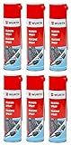 Würth Silikonspray 6 x je Dose 500 ml.