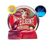 Intelligente Knete - Das Original! Wizzard - Ändert die Farbe bei UV-Licht - Leuchtet im Dunkeln - Kinderknete und Therapieknete in einem - Besser als jeder Stressball! (Standard-Dose, 80g)