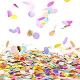 OTTYMO Konfetti Mehrfarbig Confetti Party Konfetti aus Gewebe und PET 2,5CM Punkte Konfetti in Mehrere Farben Papier Konfetti für Hochzeit, Geburtstag, Jahrestag (10000+ Pcs)