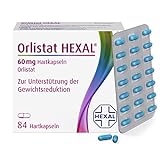 Orlistat HEXAL® 60 mg Hartkapseln (84 St.) | Effektiver abnehmen | Mit 3-fach-Wirkung