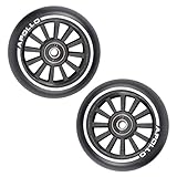 Apollo - Stunt Scooter Rollen - 100mm Pro Wheels mit Nylon Core - ABEC 9 Kugellager, Rollerrad Ersatz-Räder passend für Stunt-, Freestyle- und Kick-Scooter