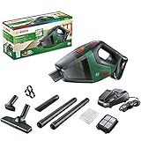 Bosch Home and Garden Akku Staubsauger UniversalVac 18 (2,5 Ah Akku, 18 Volt Sytem, im Karton), Green