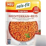 Reis-Fit Express mediterran Reis (250g Packung) + usy Block