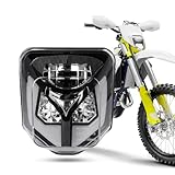 bamotoop LED Scheinwerfer für Husqvarna 2014-2023 701 Enduro 701 SuperMoto FE250 FE350 FE450 FE501 FE501S TE150 TE250i TE300i (Stil B)