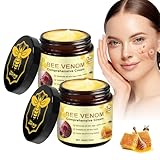 Bienengift Komplettcreme, 2 Stück Fortschrittliches Bienengiftsalbe, Bienengift Hautpflegecreme, Professionelle Bee Venom Creme für alle Hauttypen