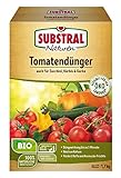 Substral Naturen Bio Tomatendünger, Organisch-mineralischer Dünger, auch für Kürbis, Zucchini, Langzeitwirkung, 1,7 kg