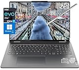 Lenovo Yoga 7i 16 Zoll 2-in-1 Touchscreen Laptop, 13. Intel Evo Platform 10-Core i7-1355U, 16GB LPDDR5 RAM, 512GB SSD, Intel Iris Xe Grafik, Backlit KB, FP, 1080p IR Webcam, Win11 PRO