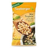 Seeberger Milde Pinienkerne: Handverlesene, zarte Pinienkerne - mild-nussiges Aroma & cremiger Geschmack - naturbelassen, vegan (1 x 50 g)