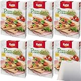 Kathi Backmischung für Pizzateig 6er Pack (6x400g Packung) + usy Block