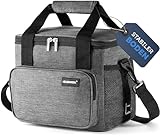 HELDENWERK Kühltasche klein 10L, Isolierte Thermo Lunchtasche für Essen & Getränke, wasserdicht & auslaufsicher, Picknick Tasche klein, Brunch Bag, Frühstückstasche, Mittagstasche