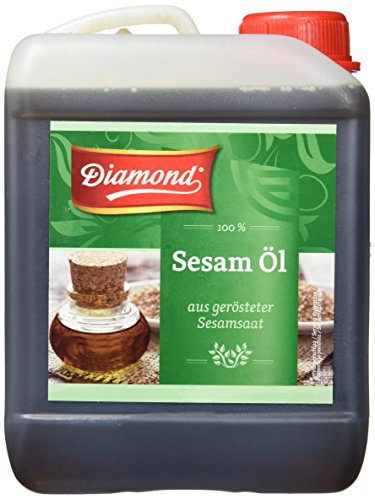 Diamond Sesamöl, geröstet, 100%, 1er Pack (1 x 2,5 l Kanister)