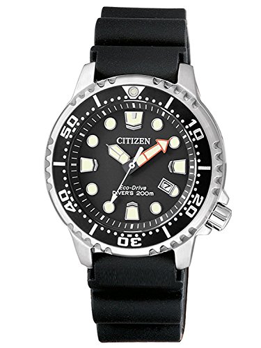 Citizen Damen Analog Quarz Uhr mit Polyurethan Armband EP6050-17E