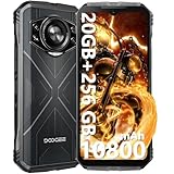 DOOGEE S cyber Outdoor Handy(2024), 20GB RAM+256GB ROM, 10800mAh Outdoor Handy Ohne Vertrag Android 14, 6.58”FHD Outdoor Smartphone,50MP+16MP Octa-Core Rugged Smartphone, NFC/Face ID/Fingerabdruck/GPS