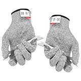 Sicherheits-Arbeitshandschuhe – Langlebiges Level 5 Handschutz, schnittfest, flexibler Polyethylen-Griff | Waschbare Ofen- und Outdoor-Handschuhe, Konstruktion und Verwendung