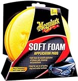 Meguiar's X3070 Soft Foam Applicator Pads Auftragschwamm, 2er-Pack