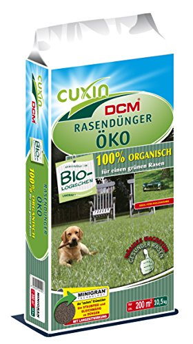 Cuxin Bio Rasendünger Öko, 10,5 kg