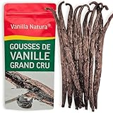 12 Vanilleschoten Grand Cru 14-15 cm | Extra Gourmet-Qualität | weiche, fleischige & duftende Schoten | Eco-Pack | Vakuumbeutel zur Langzeitkonservierung