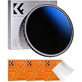 K&F Concept K-Serie 67mm ND Filter Slim Variabler Graufilter ND2-400 (1-9 Stop) Neutral Graufilter