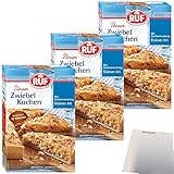 RUF Elsässer Zwiebel Kuchen Backmischung 3er Pack (3x 300g Packung) + usy Block