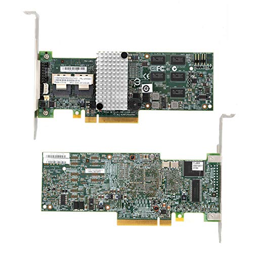 Belissy IBM M5015 MegaRaid 9260 8i SATA/SAS Controller RAID 6G PCIe X8 für LSI 46M0851 Server-Array-Karten