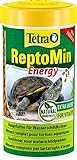 Tetra ReptoMin Energy Schildkröten-Futter - ausgewogenes, nährstoffreiches Premiumfutter mit Krill & Garnelen, 250 ml Dose