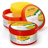 Obenland Uni-Rein öko Putzstein mit Schwämmen Vielseitiger Universalreiniger für, Küche, Bad, WC, Armaturen Fenster, Sneaker, Ceranfeld, 2x300 g