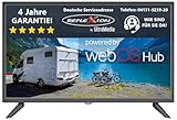 REFLEXION LED24IBT Smart LED Fernseher, LG webOSHub, 60 cm / 24 Zoll, Wohnwagen/Wohnmobil/Camping/Caravan/Boot/LKW TV, 12/230 Volt, Full HD, Triple Tuner, DVB-T2HD, DVB-S2, DVB-C, Bluetooth, WLAN