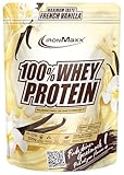 100% Whey Protein Pulver 500g French Vanilla - Leckerer High Protein Shake mit 37g Proteine, Power Drink mit BCAAs und EAAs, Ideal fürs Workout