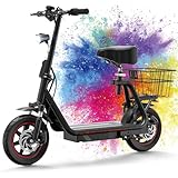 E Scooter,Elektro Elektroroller Erwachsene Elektroscooter,Faltbarer E Roller Offroad,Elektro Scooter Roller,(45 Km Reichweite,48V13Ah,150 KG Tragkraft)-M5 PRO S