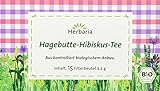 Herbaria Hagebutte-Hibiskus-Tee 15FB (1 x 30 g) - Bio