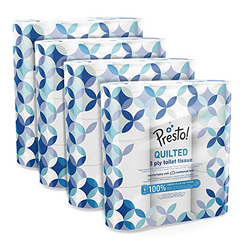 Amazon-Marke: Presto! 3-lagiges Toilettenpapier, 36 Rollen (9 x 4 x 200 Blätter)