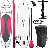 EXPLORER SUP Board Stand Up Paddle Surfboard aufblasbar Paddel ISUP 300x76x15cm