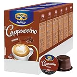 KRÜGER Cappuccino Schoko Kaffeekapseln, aromatisiertes Instantkaffee, kompatibel mit K-fee Kapselmaschinen und Tchibo Cafissimo*, 6er Pack (6x 16 Kapseln)