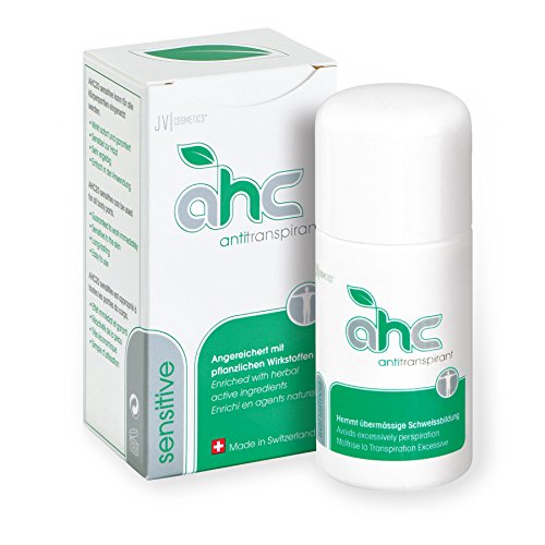 JV Cosmetics - AHC sensitive Antitranspirant - gegen Schwitzen an empfindlichen Hautregionen (30 ml)