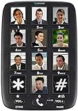 simvalley Communications Seniorentelefon: Senioren-Festnetz-Telefon mit 12 Foto-Schnellwahl-Tasten, Freisprecher (Festnetztelefon, Großtastentelefon, Freisprecheinrichtung)
