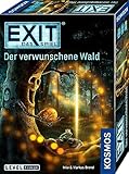 KOSMOS 695149 EXIT - Das Spiel - Der verwunschene Wald, Level: Einsteiger, Escape Room Spiel, EXIT Game für 1 bis 4 Spieler ab 10 Jahre, EIN einmaliges Gesellschaftsspiel