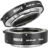 Meike Zwischenring für Canon EOS R, RP, Makrofotografie | 13mm und 18mm Automatik Makro Zwischenringe, kompatibel mit Canon RF-Bajonett | MK-RF-AF1
