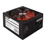 UNYKAch ATX 550 W Gaming-Netzteil mit 140 mm leisem Lüfter und Leistungskorrektur (PPFC)