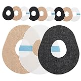 EXAOMBLE 12Stücke Sensor Patches für Blutzuckermessung Hautfreundliche und Bequeme Sensor Aufkleber für Sport und Nutzung Farben Hautfarbe und Transparent