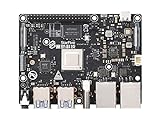 Waveshare VisionFive2 RISC-V Single Board Computer, StarFive JH7110 Processor, with Integrated 3D GPU, 8GB LPDDR4 RAM, 40PIN GPIO Interface, Compatible with Raspberry Pi