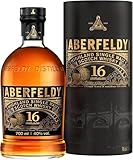 Aberfeldy 16 Jahre Single Malt Scotch Whisky, 40 Vol.-%, 70 cl/700 ml, Premium-Whisky, in Oloroso-Sherry-Fässern (1. Fill) gereift